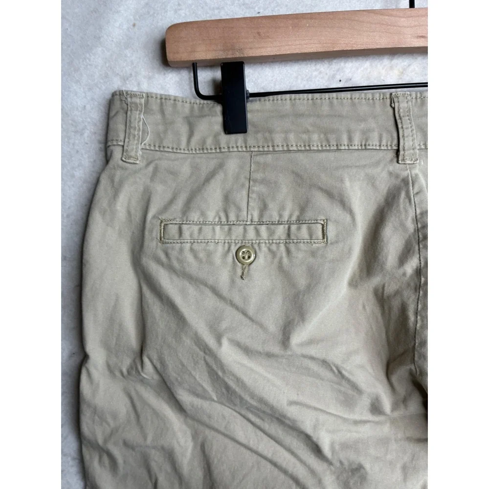 Dickies Relaxed Fit Khaki Chino Shorts Mens 14 Tan Cotton Stretch Workwear